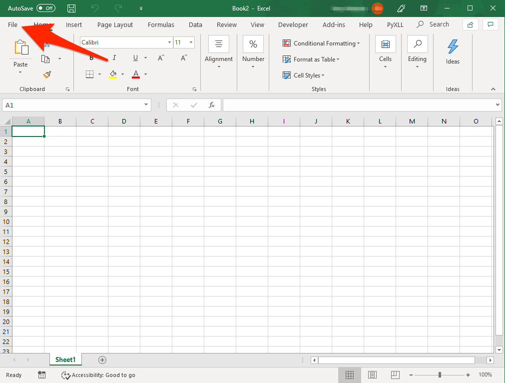 How to check which Excel 2016, 2019 and Office 365 version