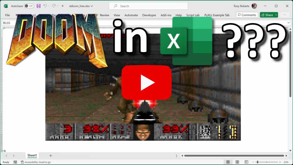 DOOM in Excel