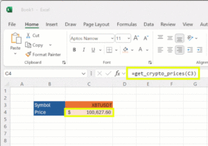 How to Create Live Python Charts in Excel with PyXLL - PyXLL